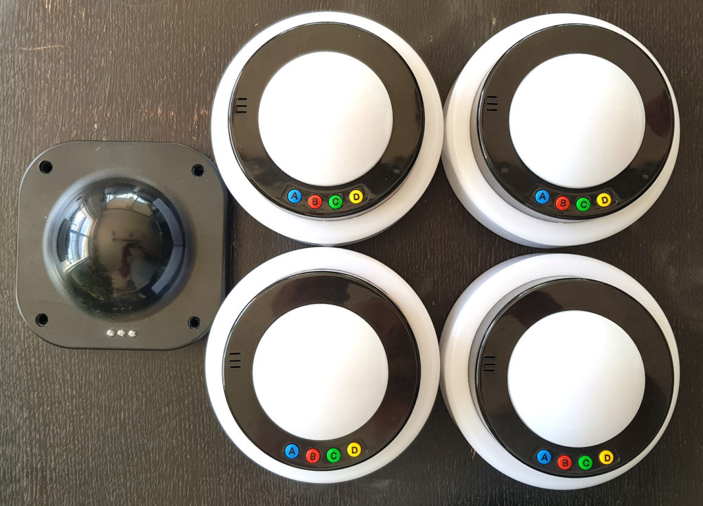 Pack 4 buzzers "Classic" Blind Test iZiMiX Blind Test Buzzer — free download